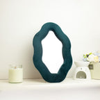 Miroir Courbes libres et son support arrière